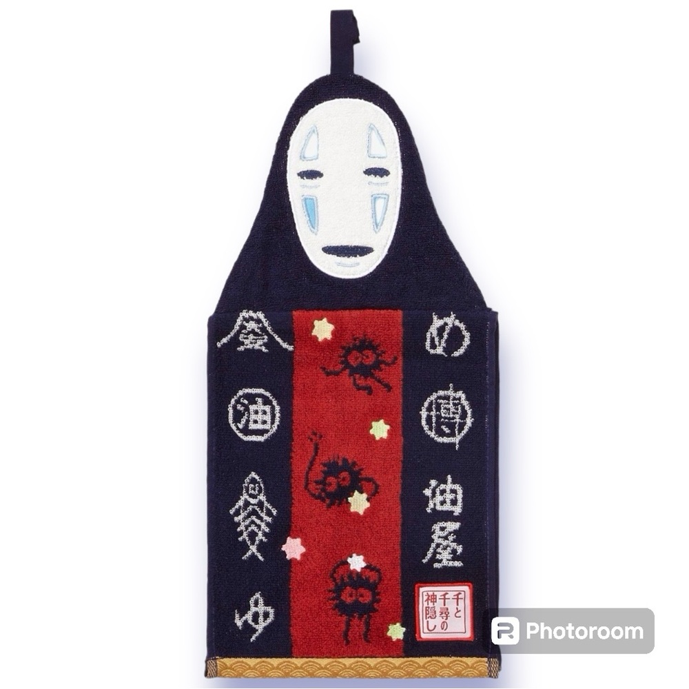 Studio Ghibli Spirited Away No-Face mini Towel
